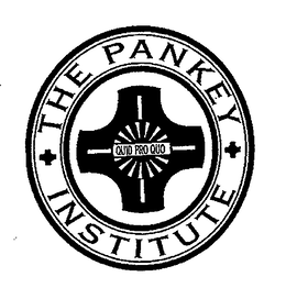 THE PANKEY INSTITUTE QUID PRO QUO trademark