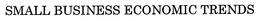 SMALL BUSINESS ECONOMIC TRENDS trademark