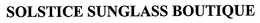 SOLSTICE SUNGLASS BOUTIQUE trademark