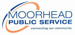 MOORHEAD PUBLIC SERVICE CONNECTING OUR COMMUNITY trademark