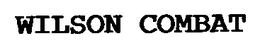 WILSON COMBAT trademark