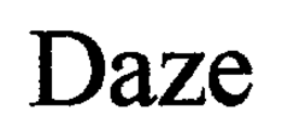 DAZE trademark