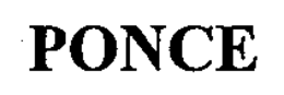 PONCE trademark