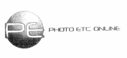 PE PHOTO ETC. ONLINE trademark