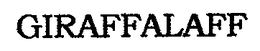 GIRAFFALAFF trademark
