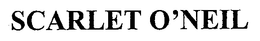 SCARLET O'NEIL trademark