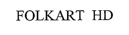 FOLKART HD trademark