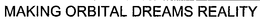 MAKING ORBITAL DREAMS REALITY trademark