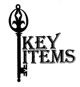 KEY ITEMS trademark