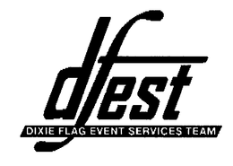 DFEST DIXIE FLAG EVENT SERVICES TEAM trademark