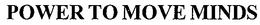 POWER TO MOVE MINDS trademark