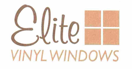 ELITE VINYL WINDOWS trademark