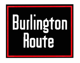 BURLINGTON ROUTE trademark