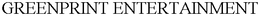 GREENPRINT ENTERTAINMENT trademark