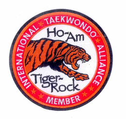 INTERNATIONAL TAEKWONDO ALLIANCE MEMBER HO-AM TIGER-ROCK trademark