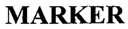 MARKER trademark
