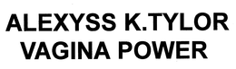 ALEXYSS K.TYLOR VAGINA POWER trademark