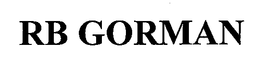 RB GORMAN trademark