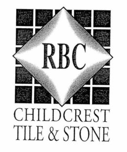RBC CHILDCREST TILE & STONE trademark
