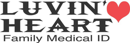 LUVIN' HEART FAMILY MEDICAL ID trademark