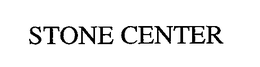 STONE CENTER trademark