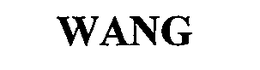WANG trademark