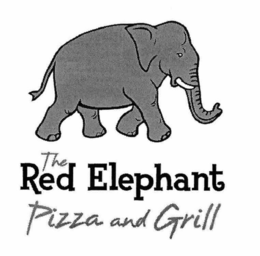 THE RED ELEPHANT PIZZA AND GRILL trademark