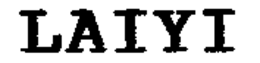 LAIYI trademark