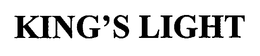 KING'S LIGHT trademark
