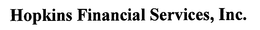 HOPKINS FINANCIAL SERVICES, INC. trademark