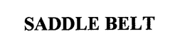 SADDLE BELT trademark