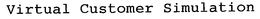 VIRTUAL CUSTOMER SIMULATION trademark