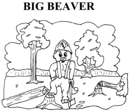 BIG BEAVER BBW trademark