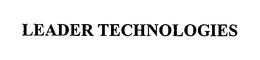 LEADER TECHNOLOGIES trademark