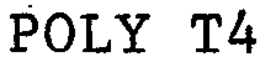 POLY T4 trademark