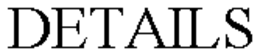 DETAILS trademark