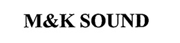 M&K SOUND trademark
