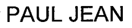 PAUL JEAN trademark
