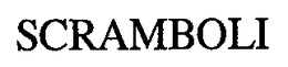 SCRAMBOLI trademark