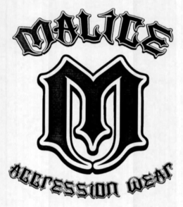 M MALICE AGGRESSION WEAR trademark