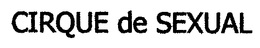 CIRQUE DE SEXUAL trademark