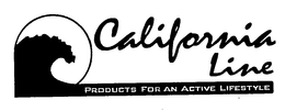 CALIFORNIA LINE PRODUCTS FOR AN ACTIVE LIFESTYLE trademark
