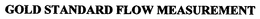 GOLD STANDARD FLOW MEASUREMENT trademark