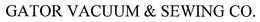 GATOR VACUUM & SEWING CO. trademark