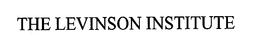 THE LEVINSON INSTITUTE trademark