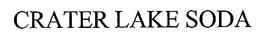 CRATER LAKE SODA trademark