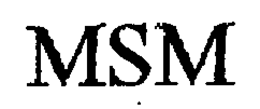 MSM trademark