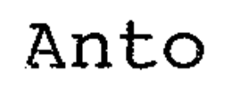 ANTO trademark
