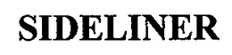 SIDELINER trademark