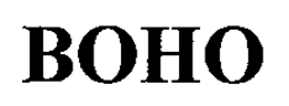 BOHO trademark